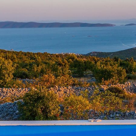 Villa Zlatno Sunce In The Hills Near Trogir Vrsine Extérieur photo
